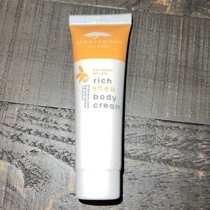 5/$25 Shea Yeleen Coconut Melon Rich Shea Body Cream NEW